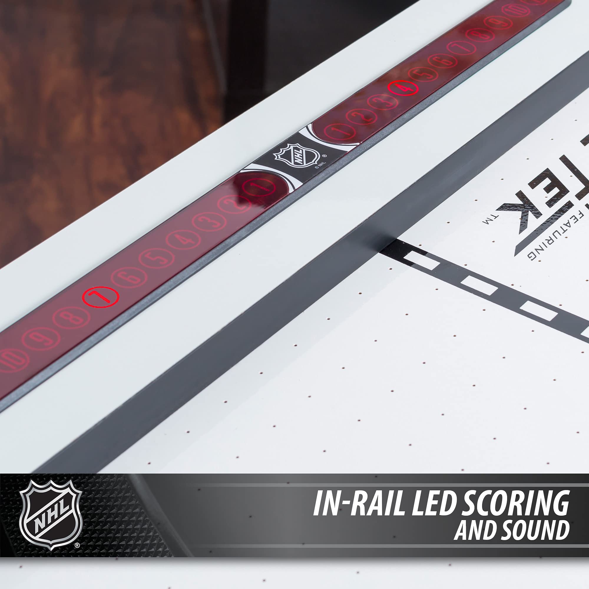 80-Inch Air Hockey Table with Table Tennis Conversion