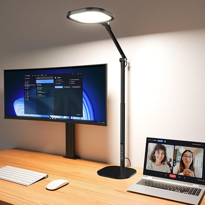 LED Desk Lamp with Adjustable Height