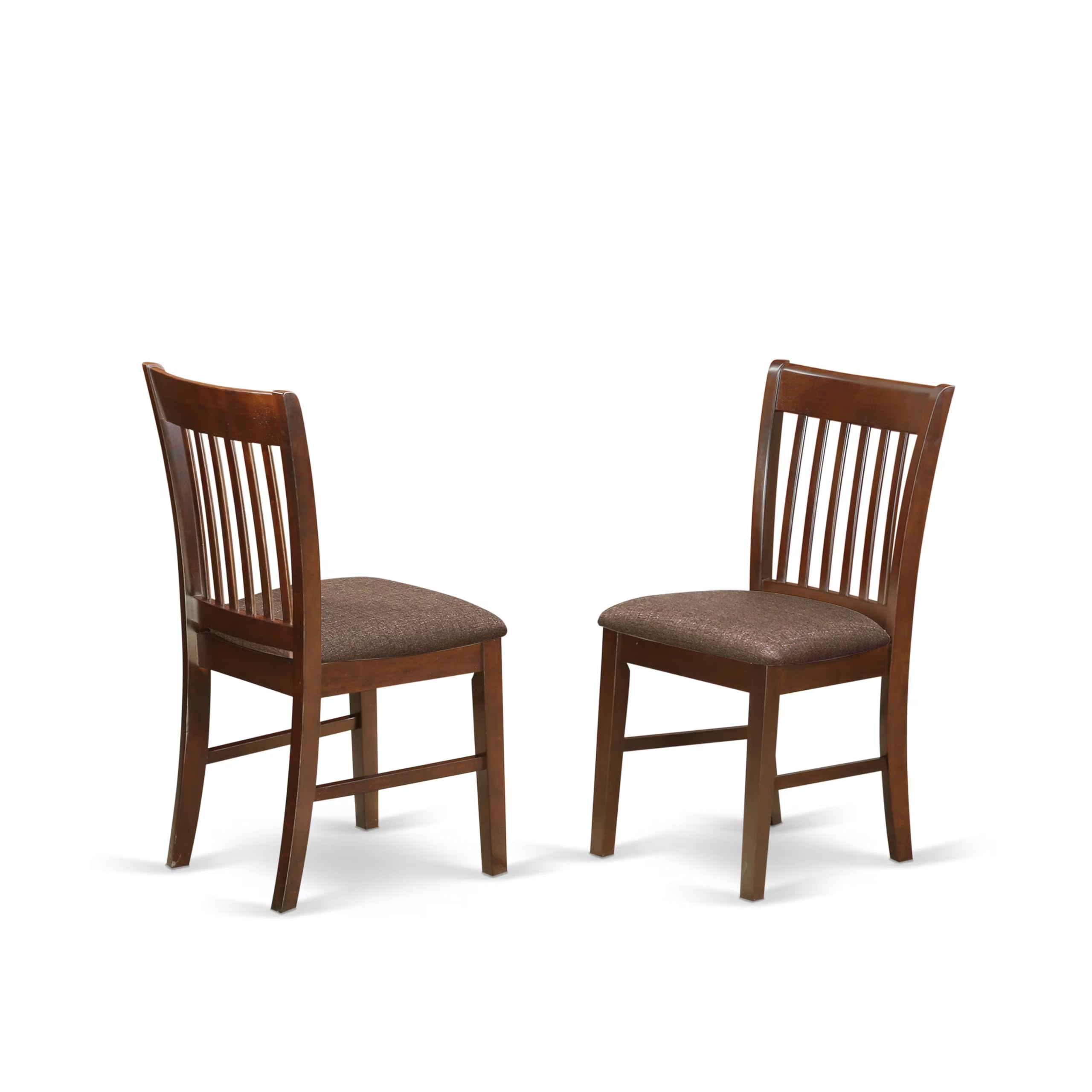 3-Piece Round Dining Table Set with Linen Chairs
