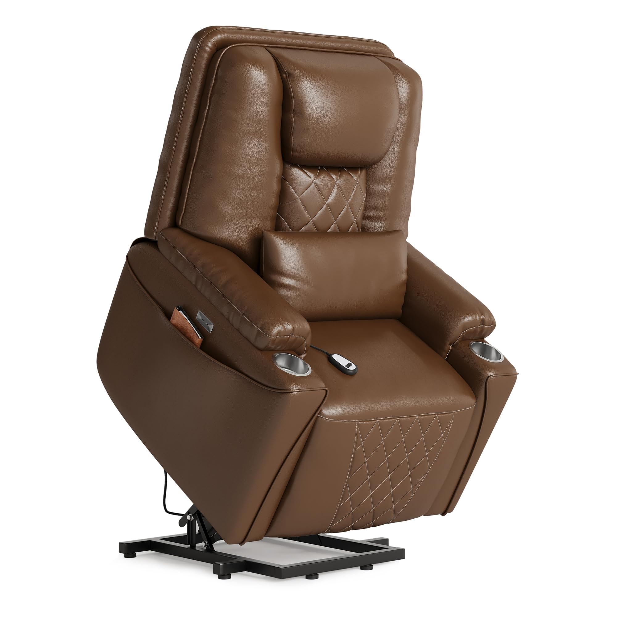 Power Lift Recliner Chair with USB Charging and Storage