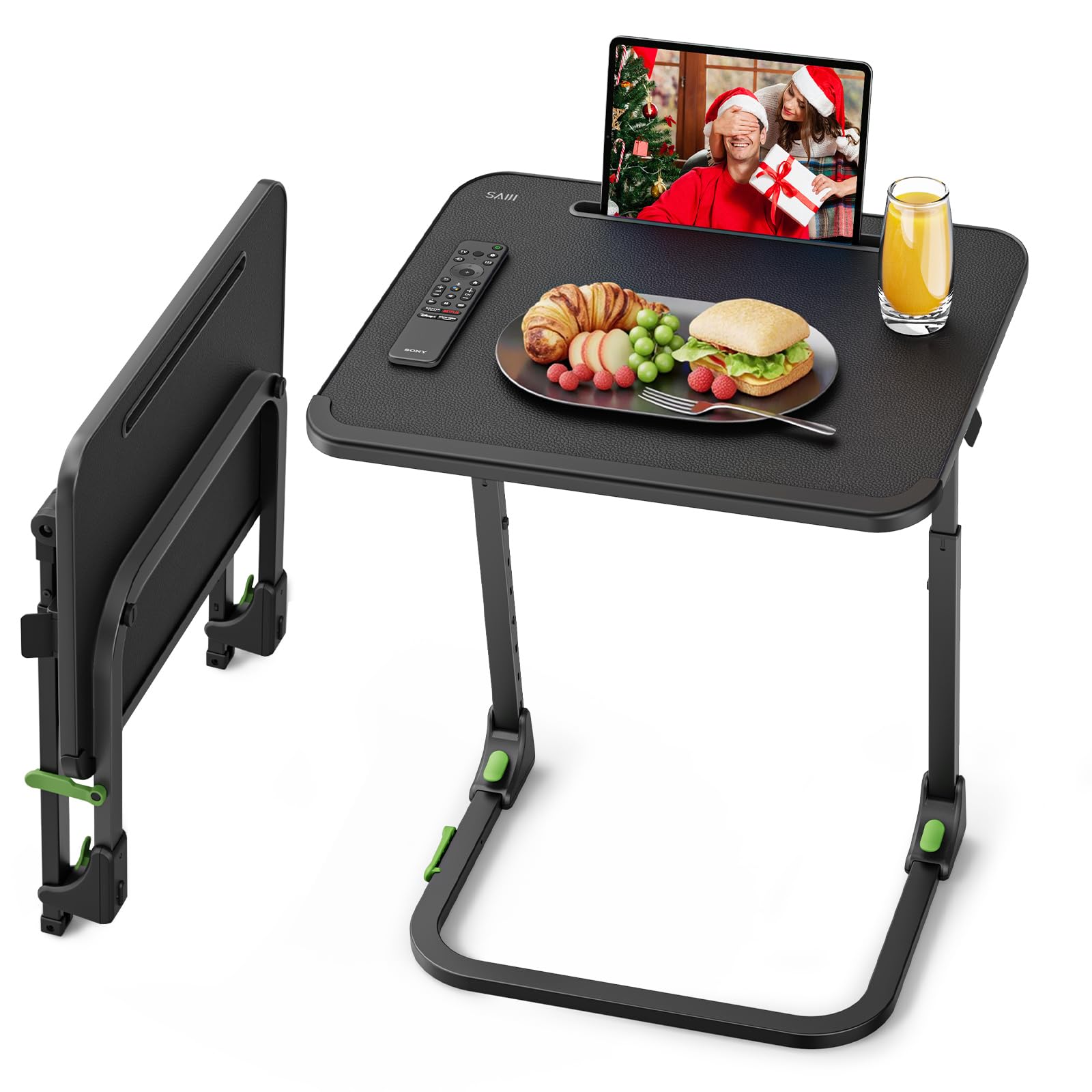 Adjustable Folding TV Tray Table