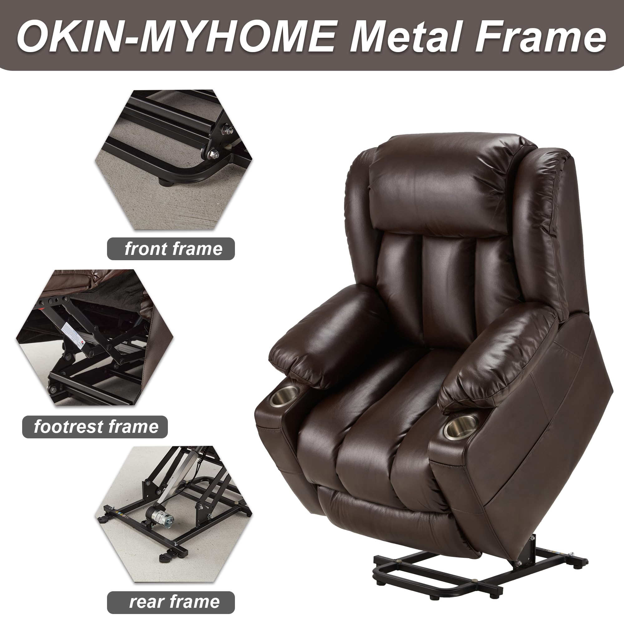 Power Lift Recliner with Massage and Heat