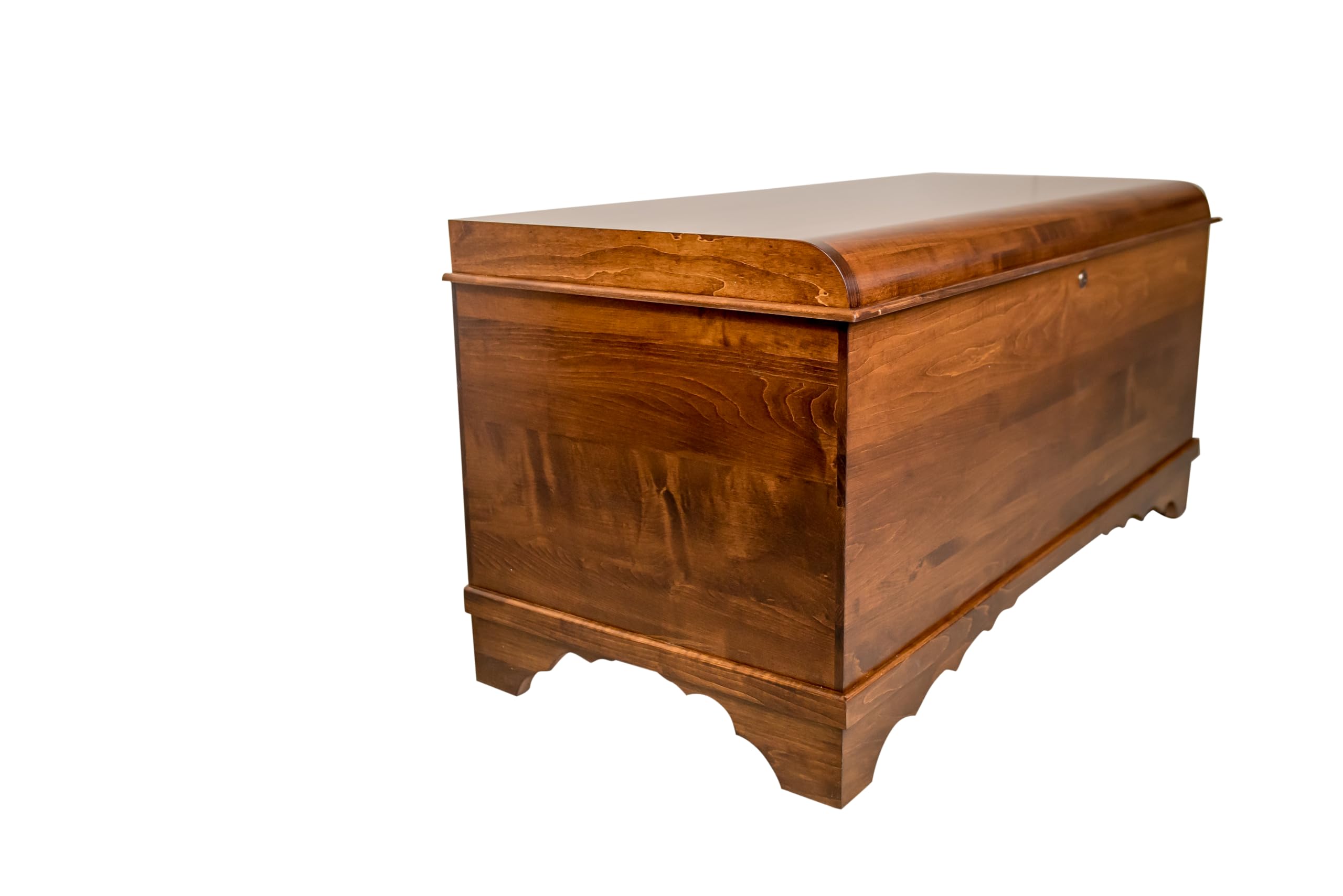 Cedar Hope Chest with Waterfall Top