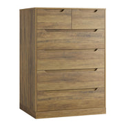 Modern 6 Drawer Dresser Tall Chest with Storage