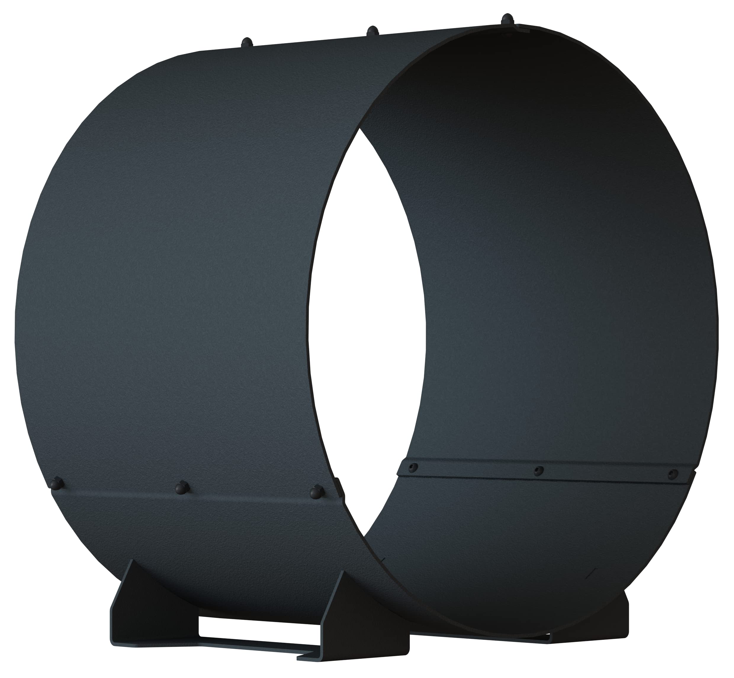 Circular Firewood Rack for Fireplace
