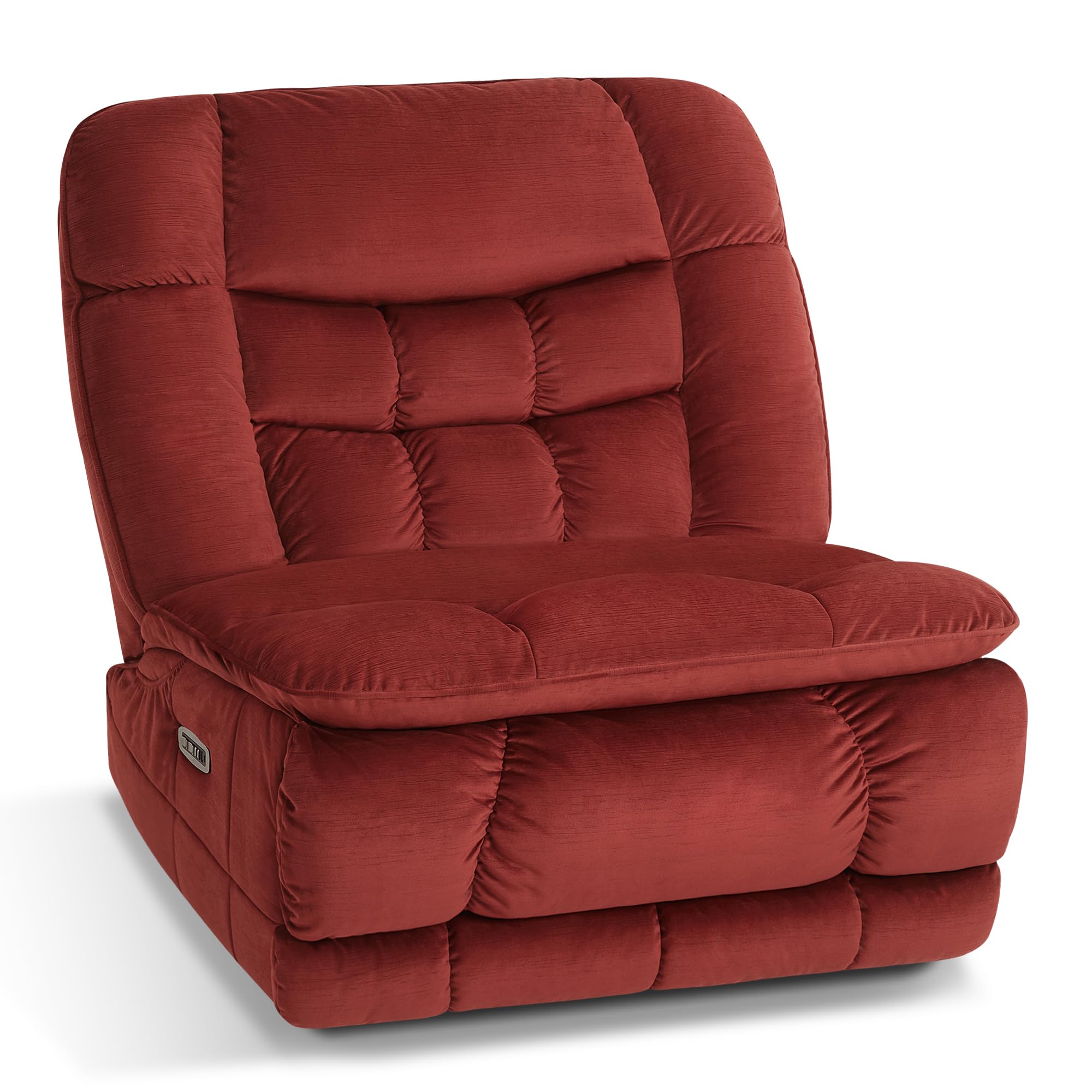 Oversized Dual Motor Power Recliner Chair with LED Lighting