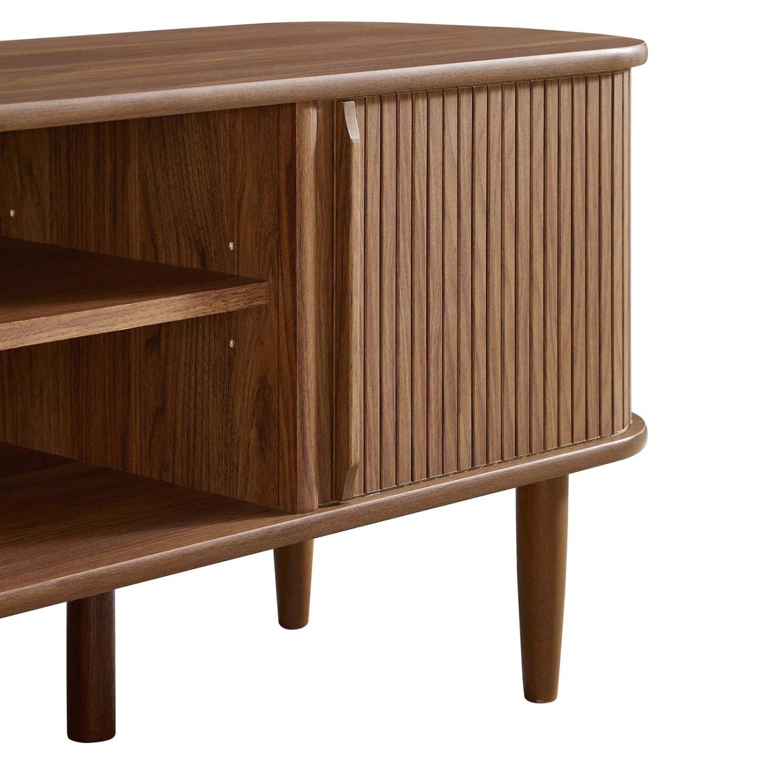 Mid-Century TV Stand Walnut