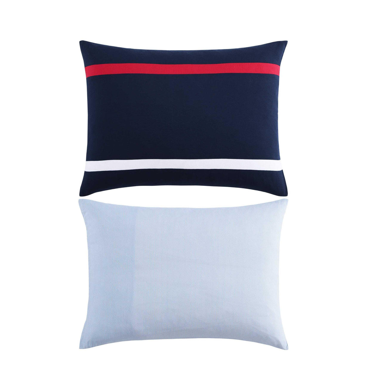 Queen Comforter Set - Soft Breathable Seersucker Bedding 3 Piece