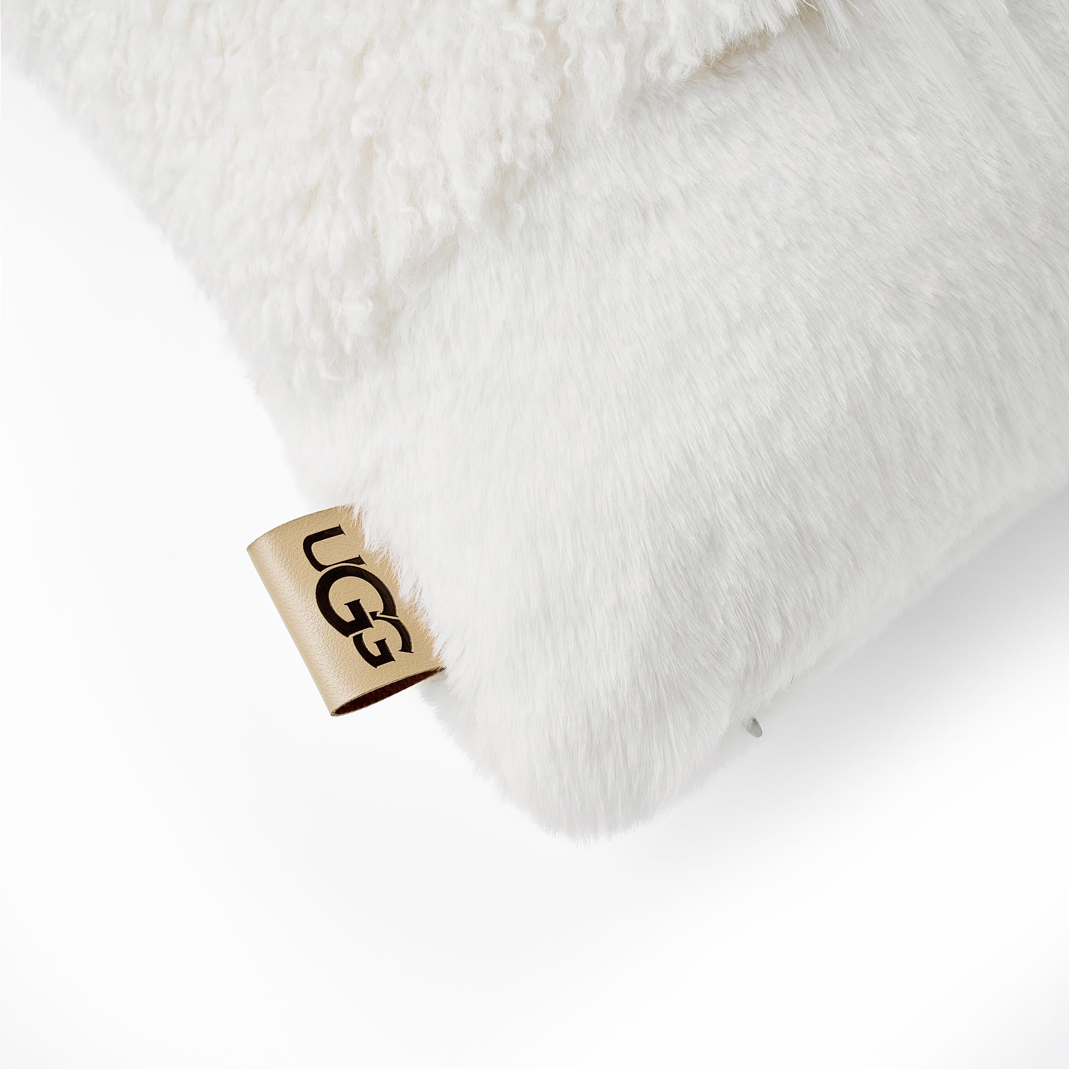 Faux Fur Accent Pillow 14" x 30" - Plush Decorative Throw Pillow
