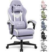 Ergonomic Gaming Chair with Lumbar Support and Adjustable Armrests
