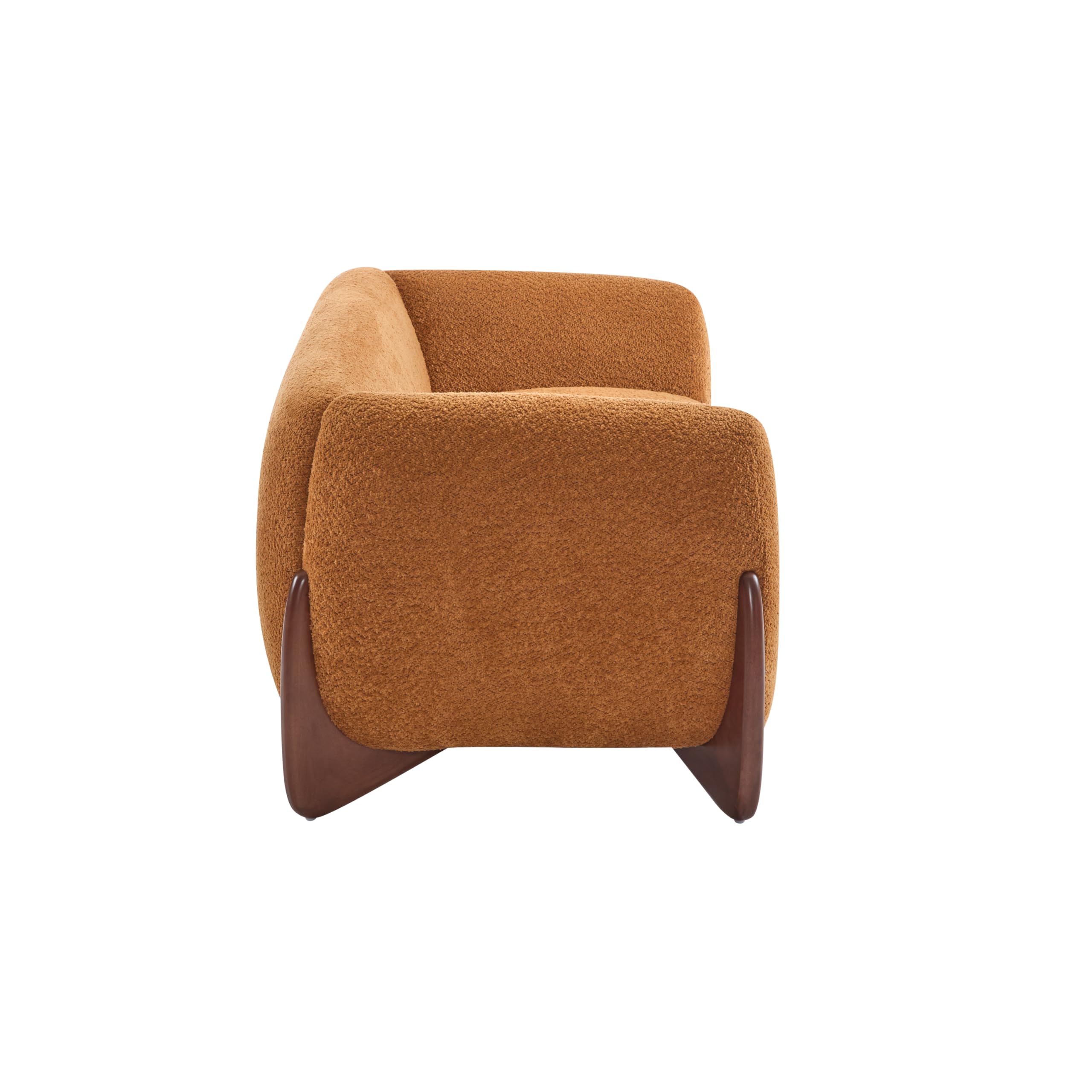 Almab 82-Inch Boucle Upholstered 3-Seater Sofa