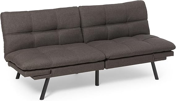 Convertible Memory Foam Futon Sofa Bed