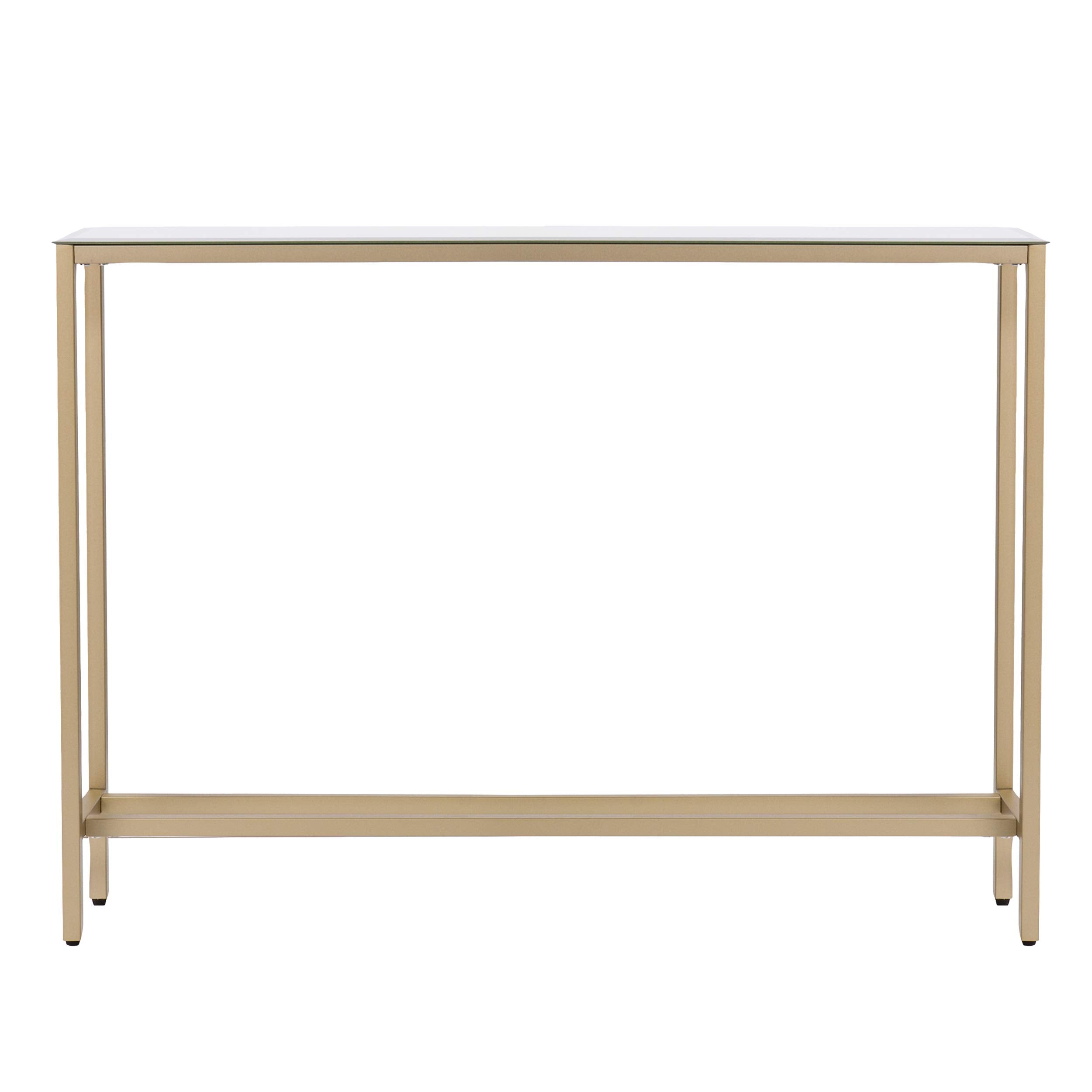 Darrin Narrow Console Table 36" Metallic Gold