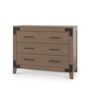Lucas 3 Drawer Dresser - Modern Farmhouse Style with Anti-Tip Kit
