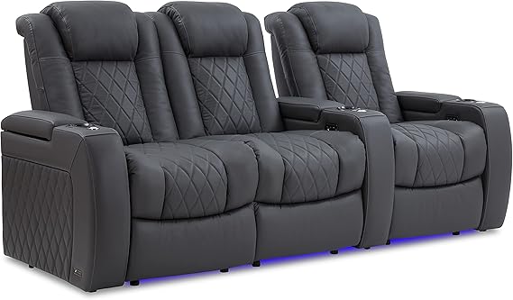 Tuscany Home Theater Seat - Power Recliner Row of 3