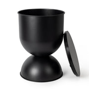Storage Drum Side Table with Removable Lid