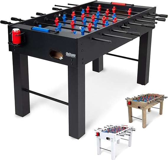 54 Inch Full Size Foosball Table - Oak Finish
