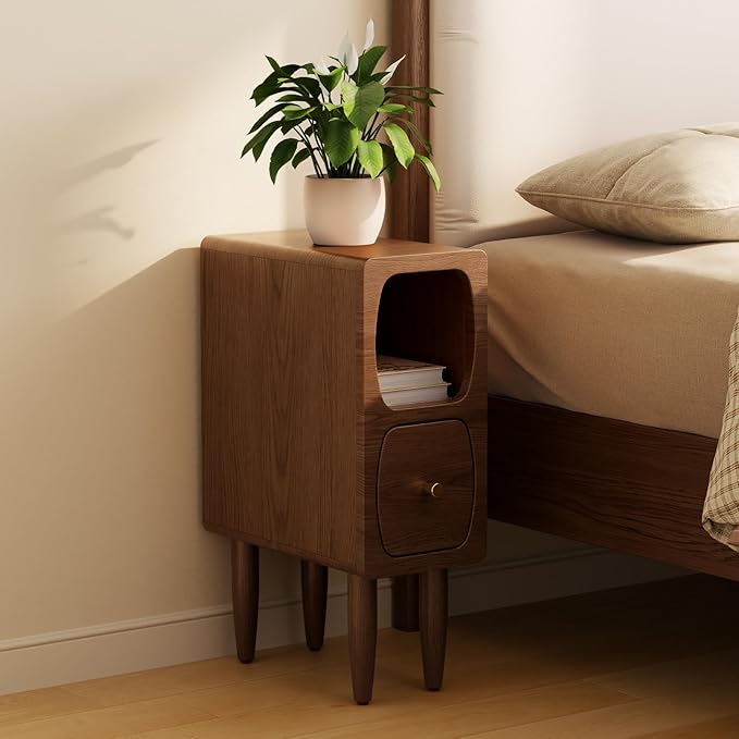 Small Bedside Table with Drawer
