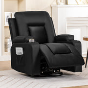 360° Swivel Recliner Chair with Cup Holders