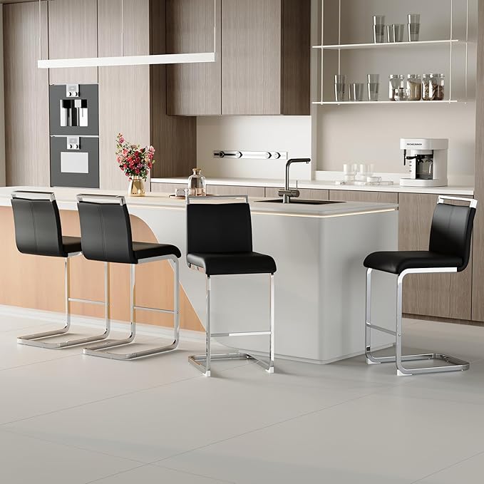 Counter Height Bar Stools Set of 3