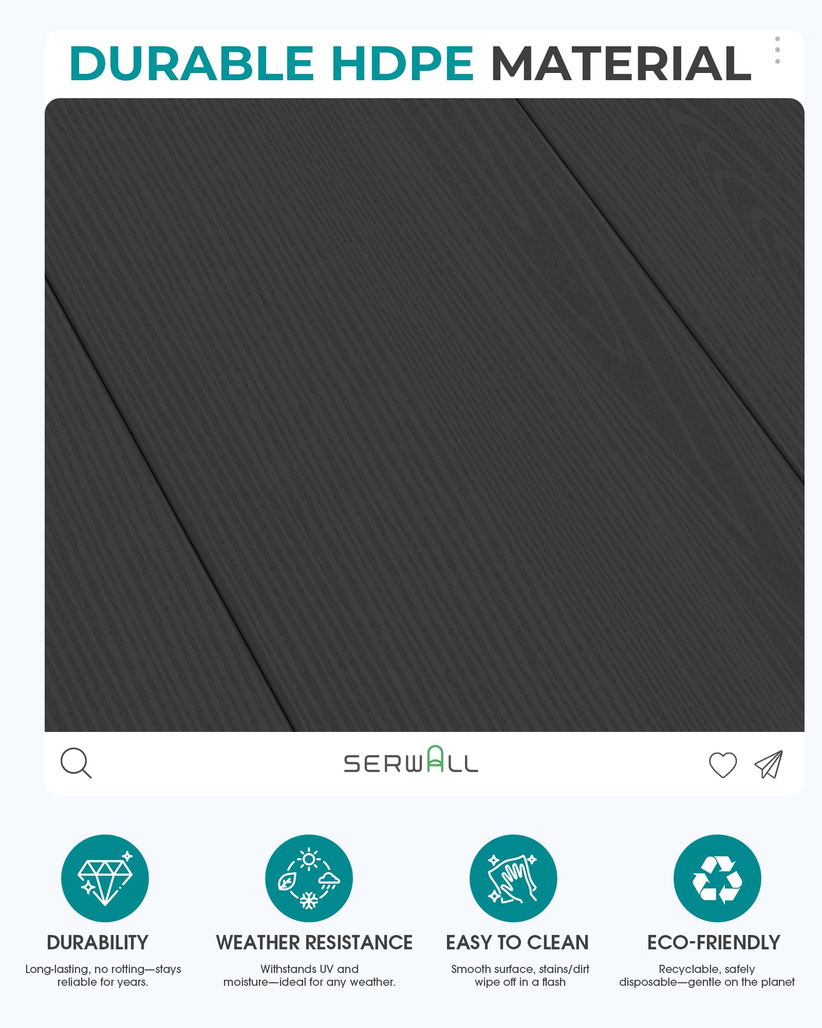 Outdoor Bar Table with 4-Tier Storage