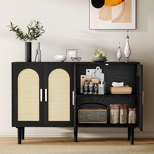 Large Sideboard Buffet Cabinet with Storage