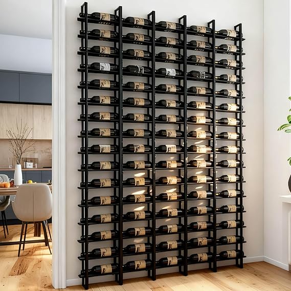 16 Tier Wall Mount Wine Rack