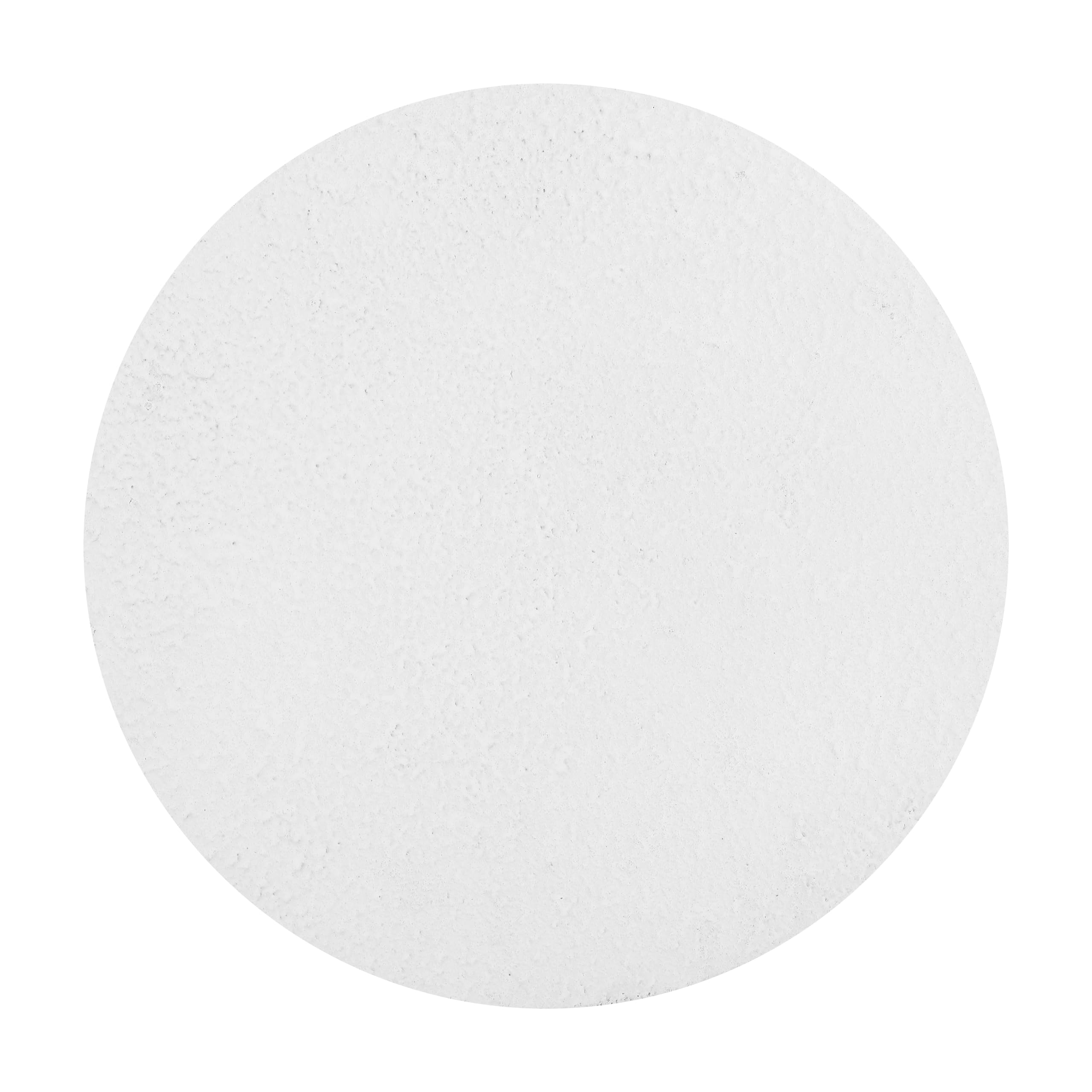 18" Minimalist Drum Accent Table - Indoor/Outdoor Pedestal