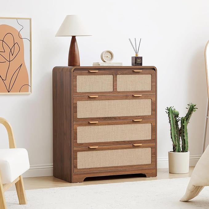 Mid Century Modern 4-Drawer Dresser