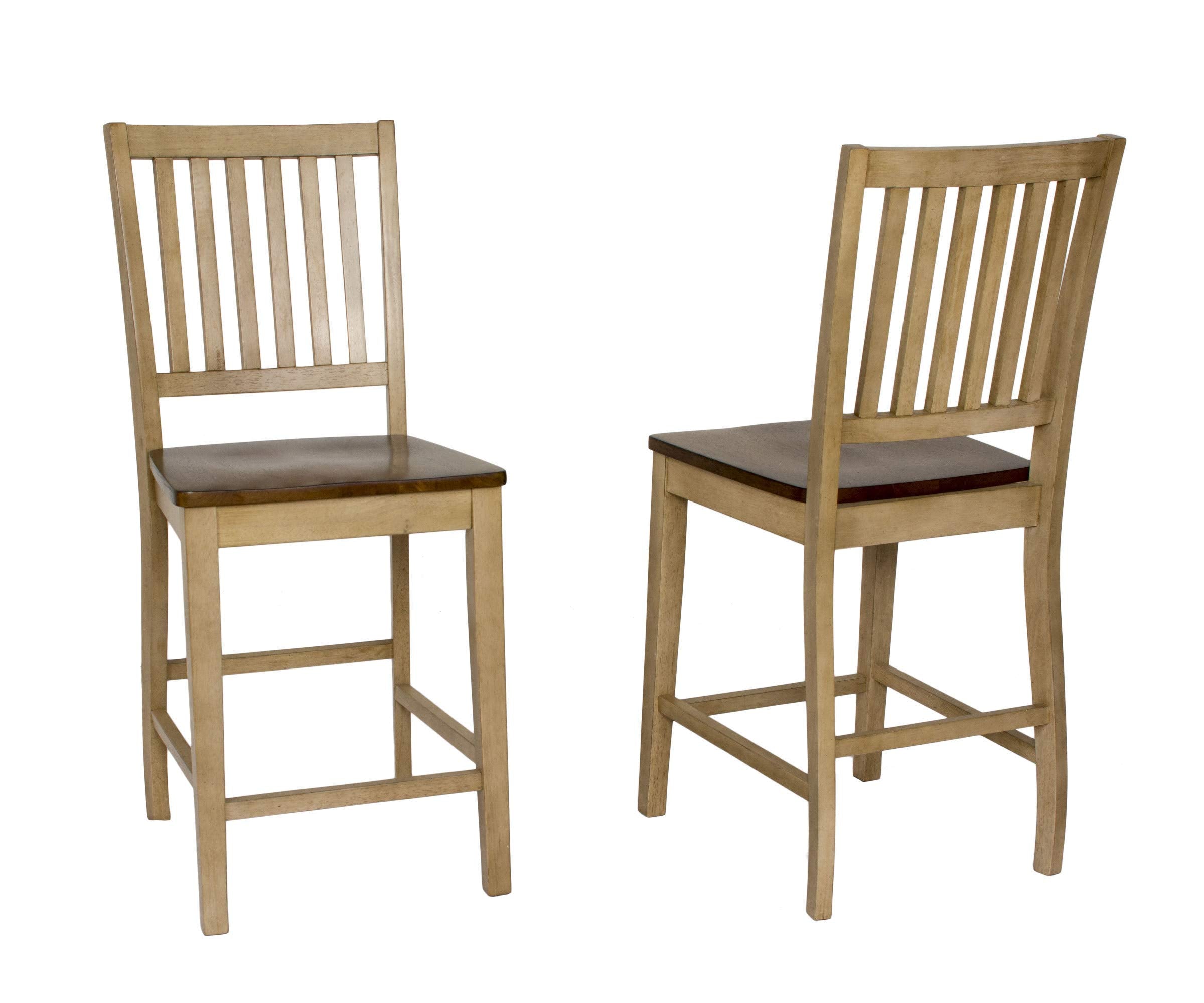 Round Pub Table Set with 4 Stools