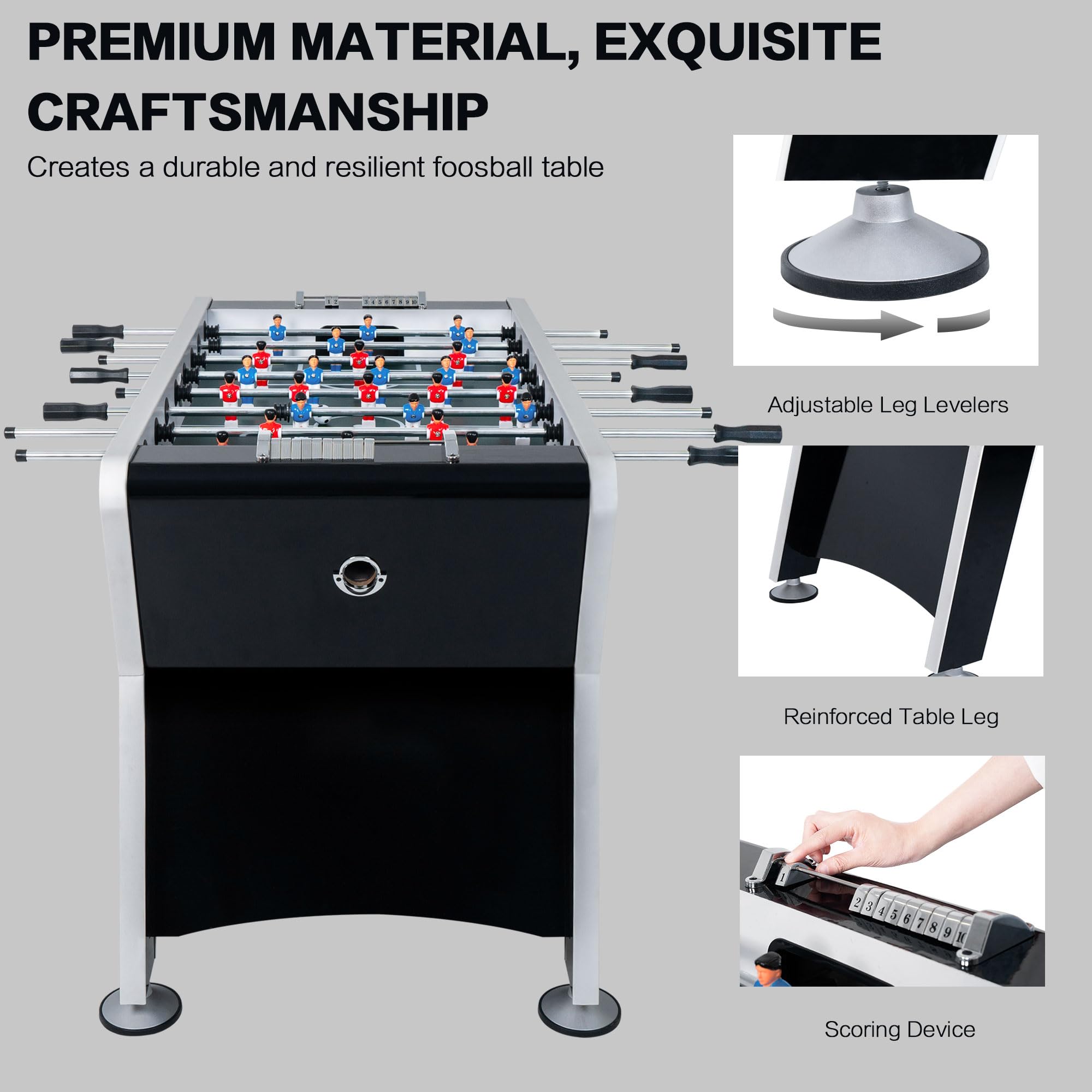 58-Inch Competition Foosball Table