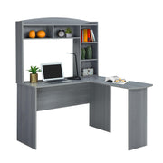 Modern Hutch L-Shaped Computer Desk