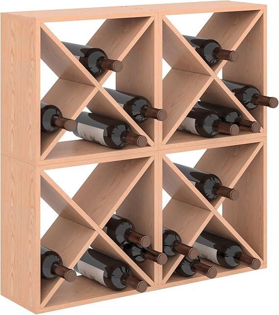 48 Bottle Stackable Wine Rack