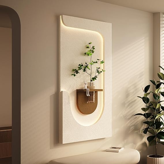 3D Textured LED Lighted Wall Art Decor