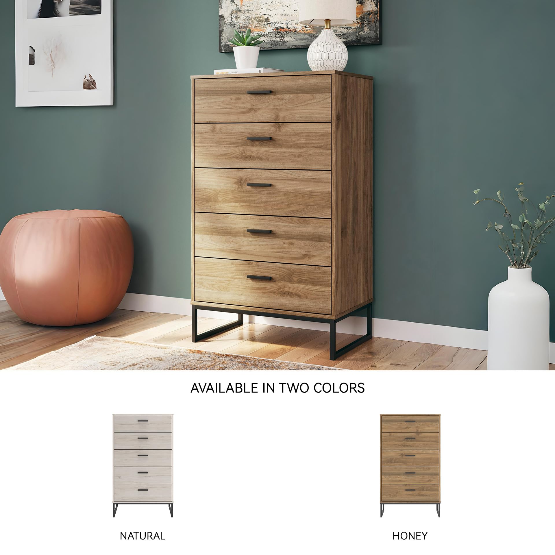 5-Drawer Chest of Drawers