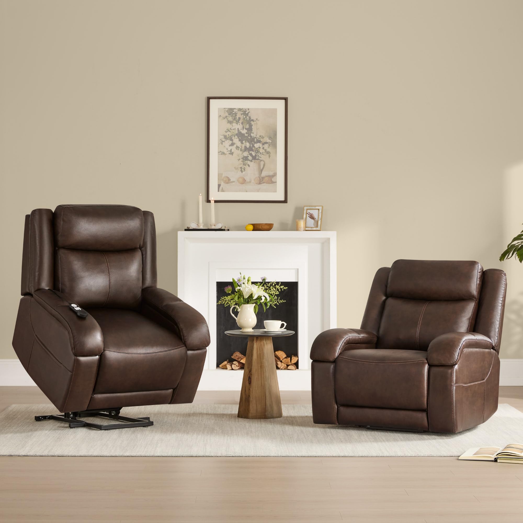 Power Lift Recliner Chair with Heat and Massage