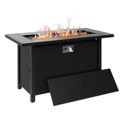 45 Inch Outdoor Propane Fire Pit Table