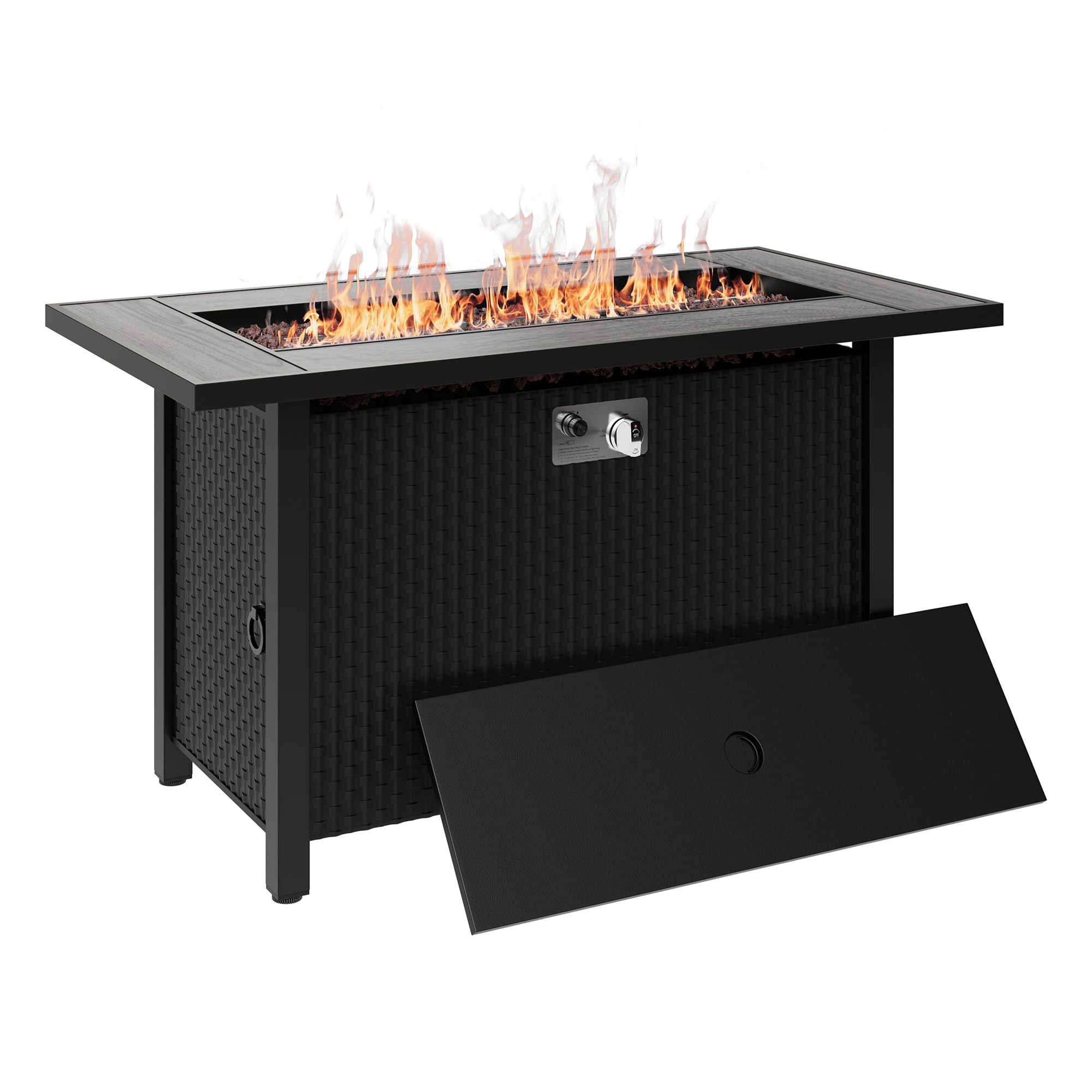 45 Inch Outdoor Propane Fire Pit Table