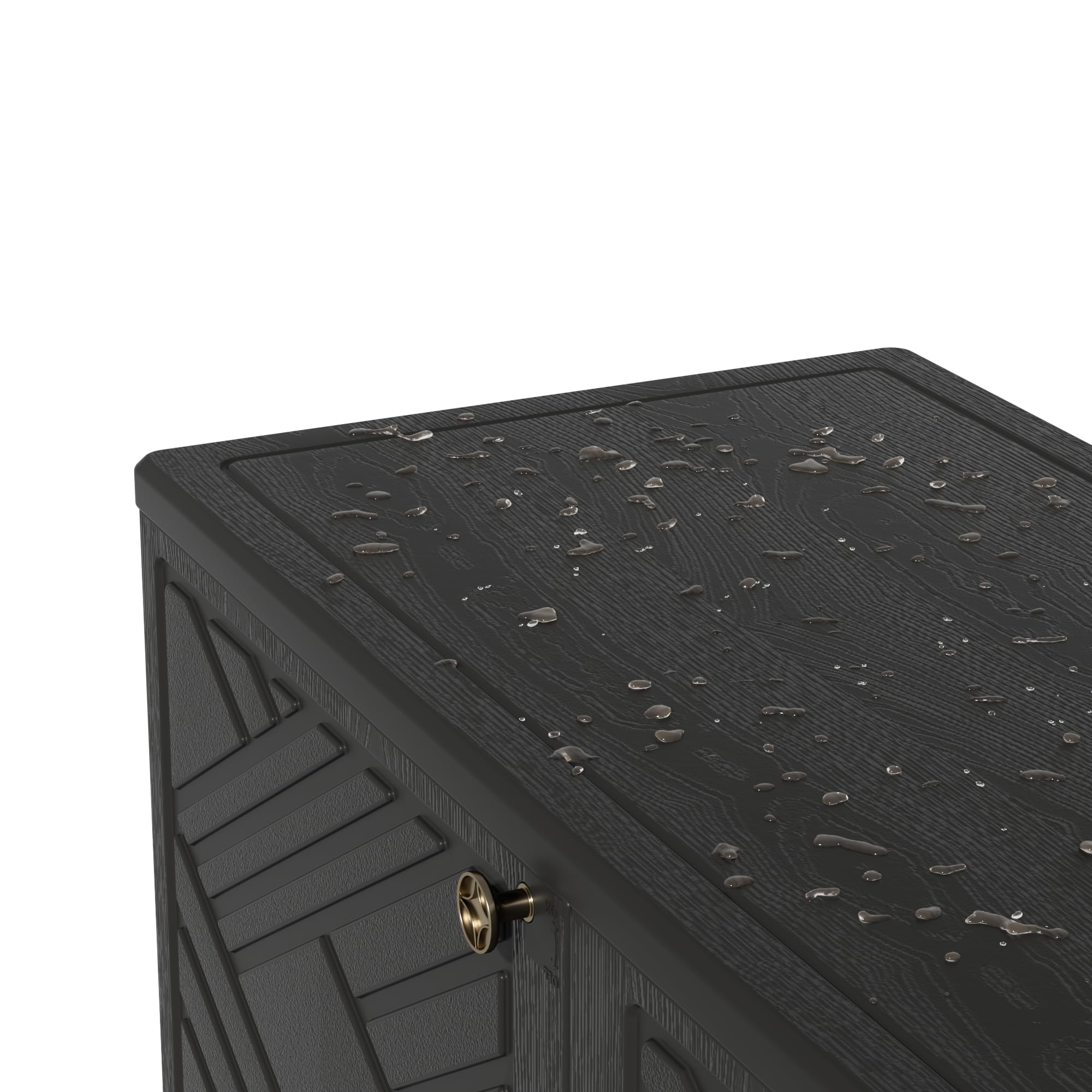 Indoor Outdoor Plastic Storage Cabinet with Shelf