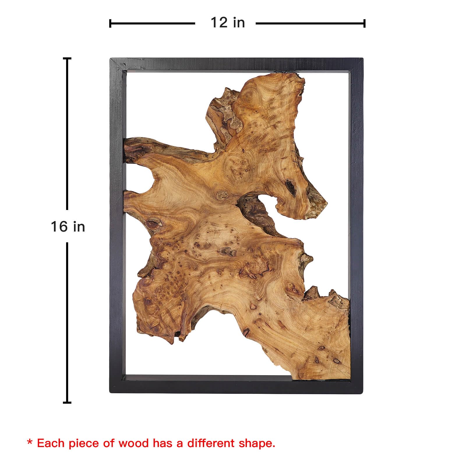 Modern Wood Wall Decor Handcrafted Natural Rustic Charm