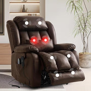 Power Reclining Lift Chair with Heating Massage
