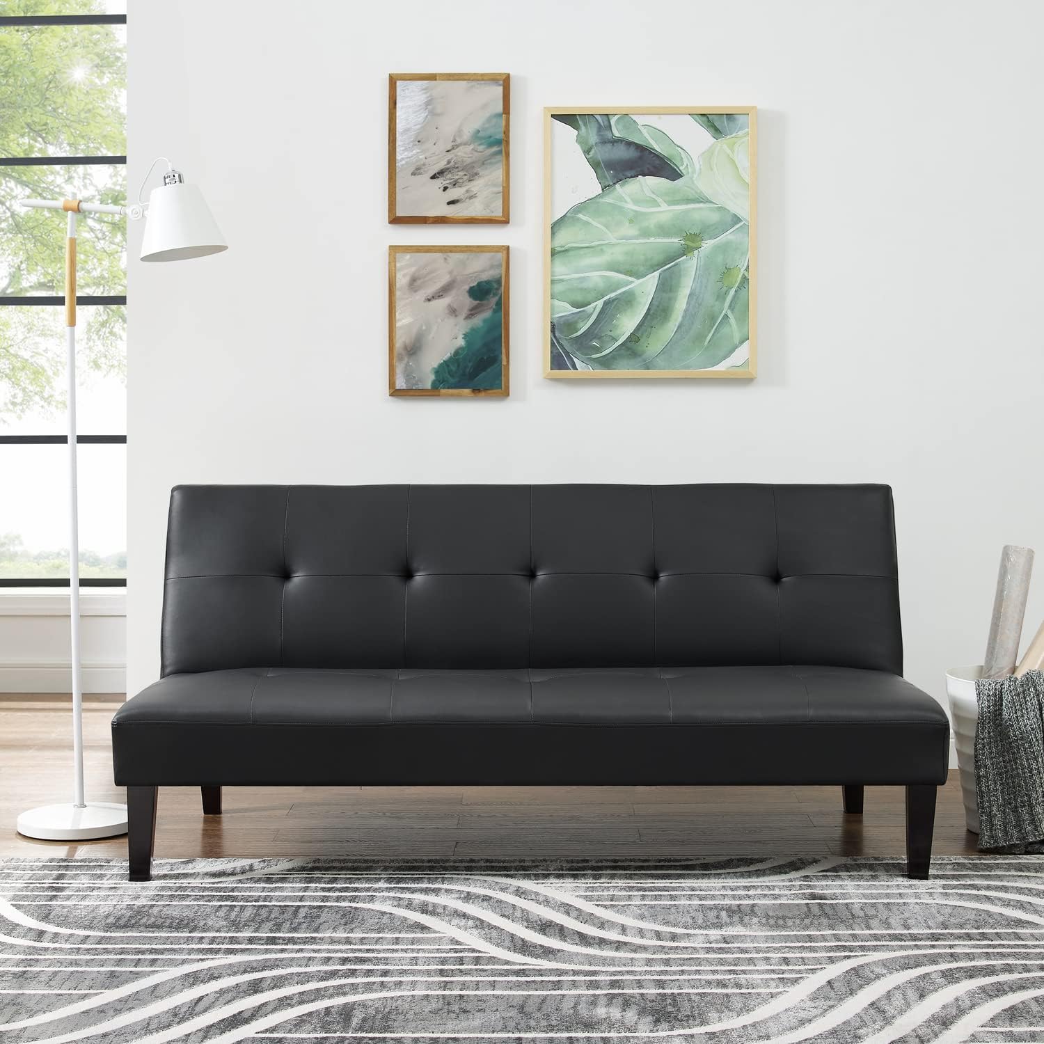 3-in-1 Convertible Futon Sofa Bed