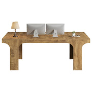 70.9-Inch Executive Desk with Arched Design