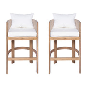 Outdoor Counter Height Bar Stools Set of 2