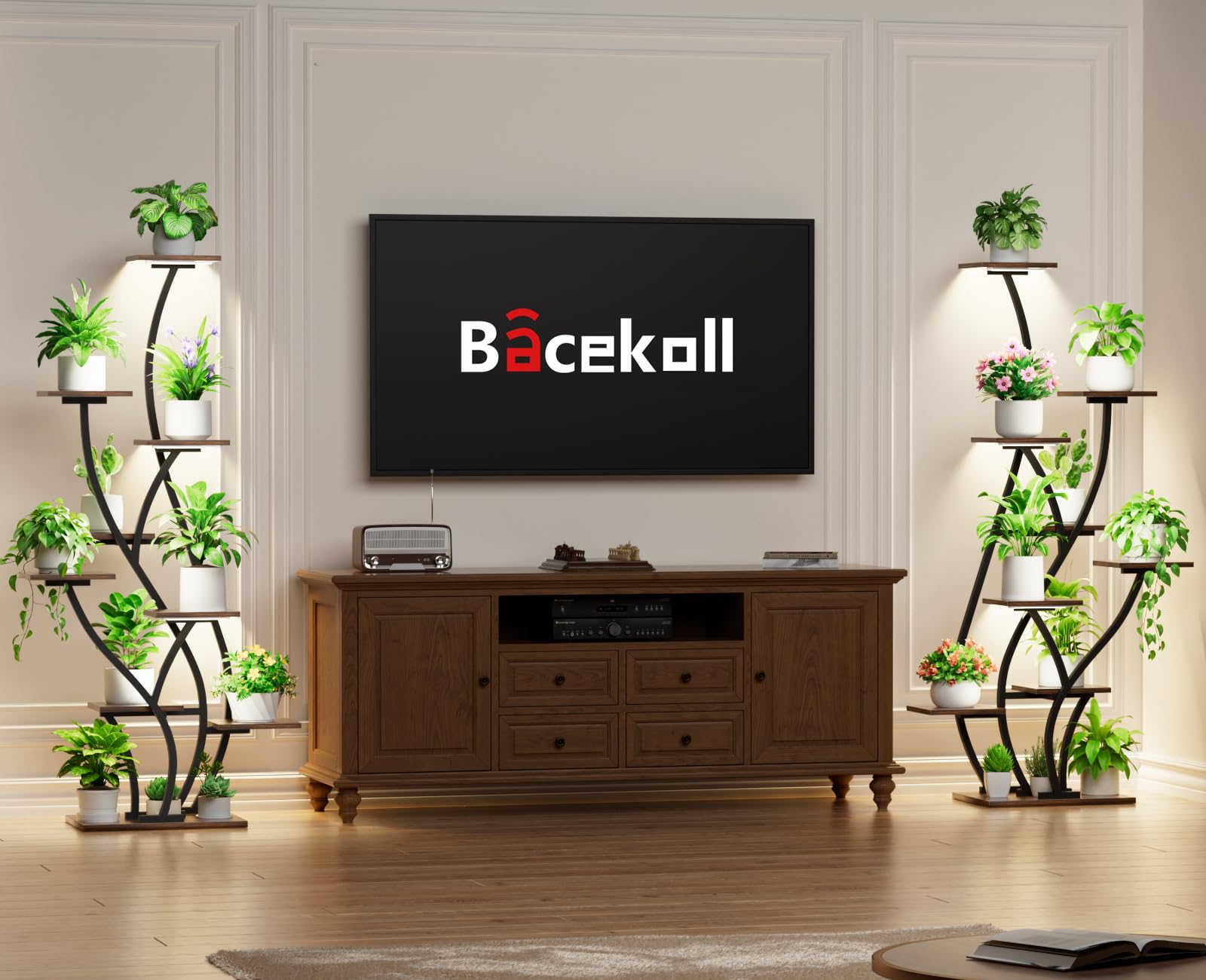 9-Tier Plant Stand with Grow Lights