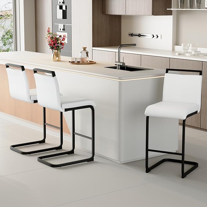 Counter Height Bar Stools Set of 3