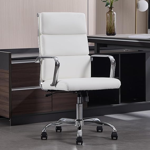 Ergonomic Office Chair - Mid Back Executive Desk Chair
