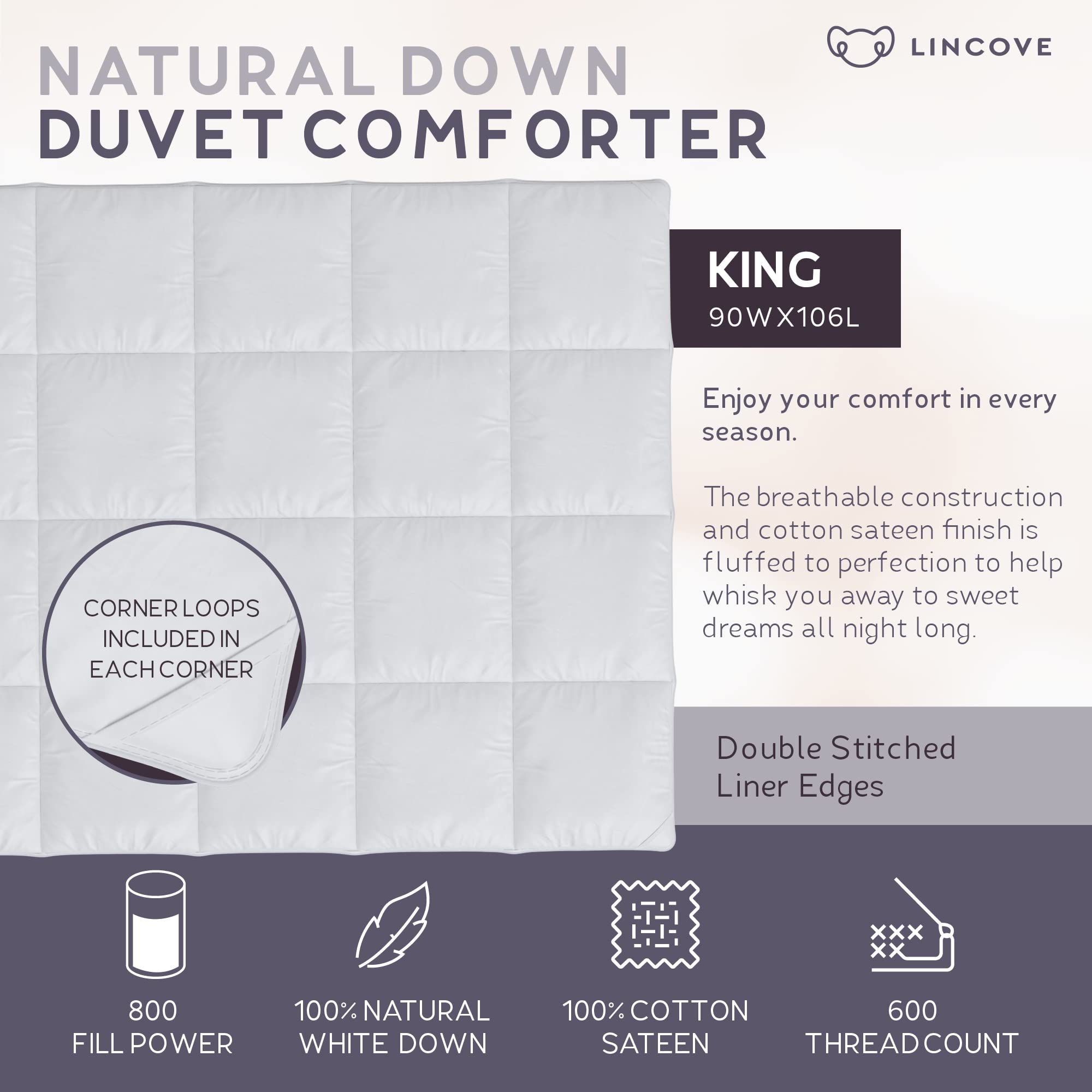 Canadian Down Comforter King