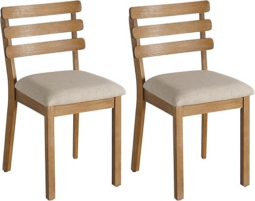 4-Piece Farmhouse Dining Set with Table, Chairs and Bench