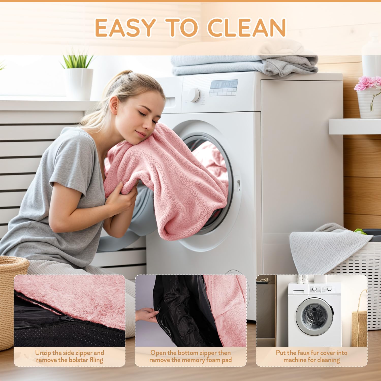 Human Sized Dog Bed for Adults and Pets